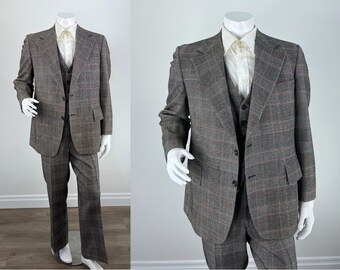Immaculate Vintage 60s Mans 3 Piece Suit, Hector Powe