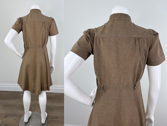 Vintage 1950s/1960s Brownie Uniform Dress.  Vinta… - image 5