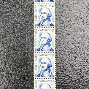 Washington 5 cent blue stamp - Etsy 日本