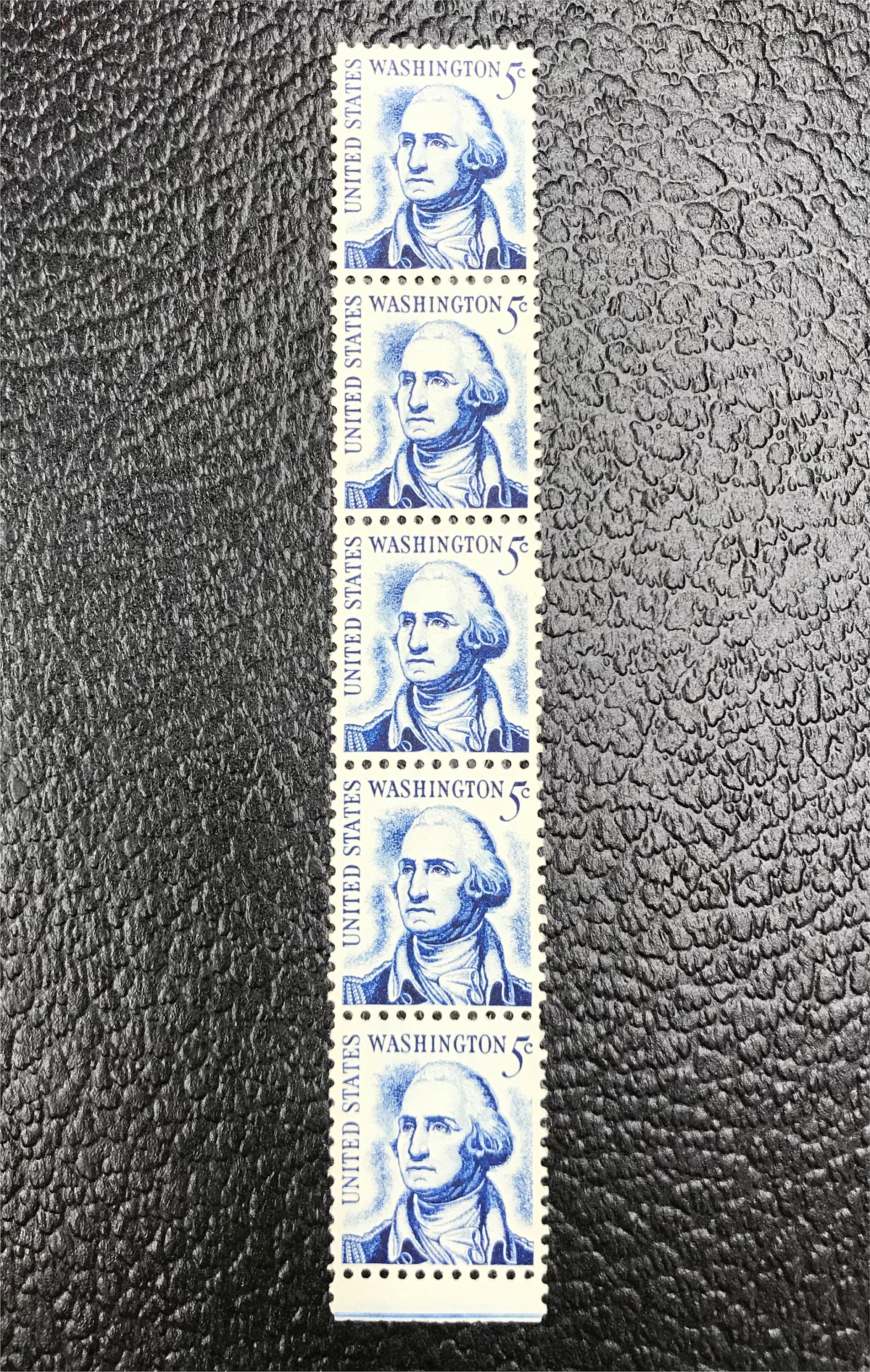 Washington 5 cent blue stamp - Etsy 日本
