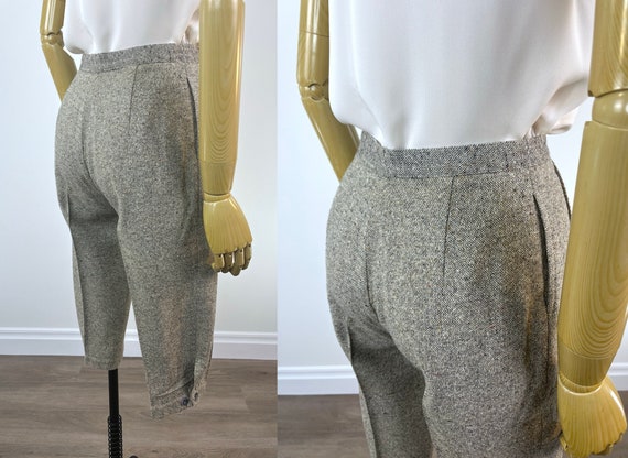 Vintage 1970s/1980s Wool Tweed Breeches by Our Fa… - image 8