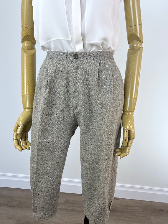 Vintage 1970s/1980s Wool Tweed Breeches by Our Fa… - image 2