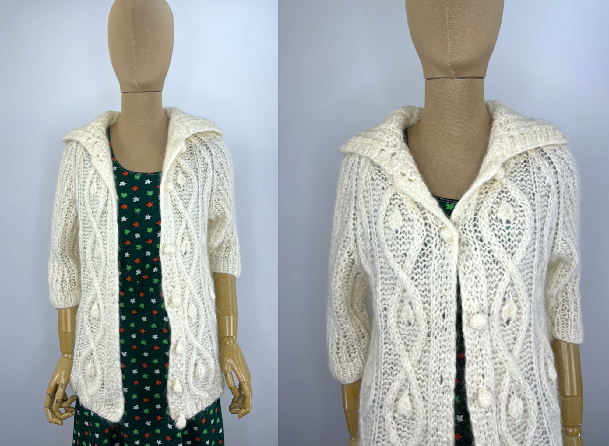 Kaso Knit】ヴィンテージ ニットカーディガン【1960's-】Vintage