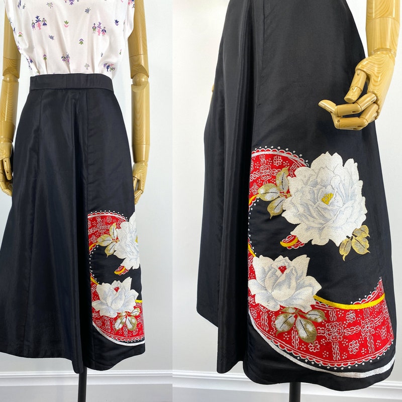 A-Line Skirt Ocelot Taffeta