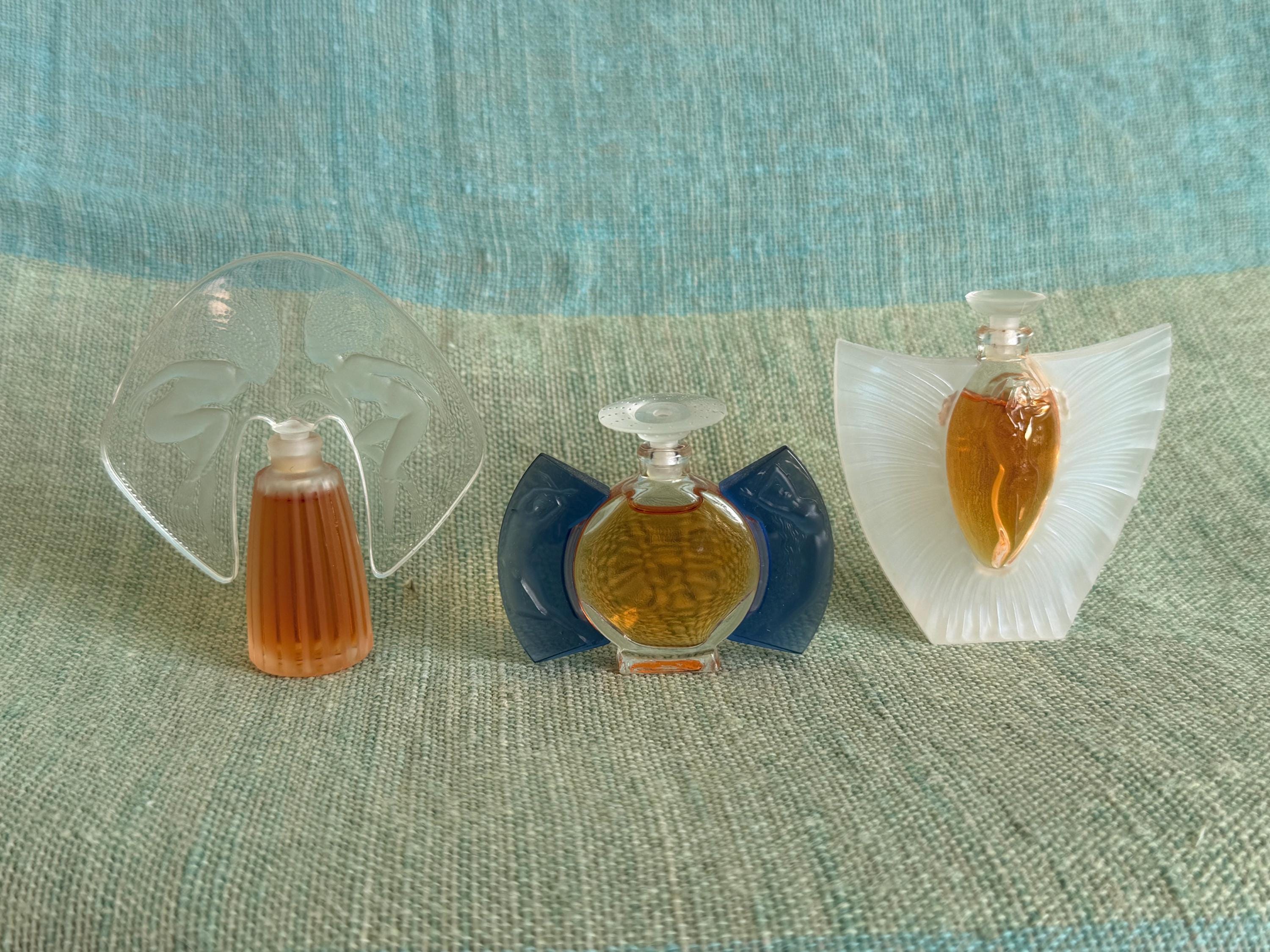 Lalique Miniature Perfume Set - Etsy