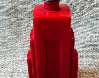 Antike Art Deco 1920s Duska Parfüm Flasche Produziert von Langlois - Seltenes Sammlerstück!
