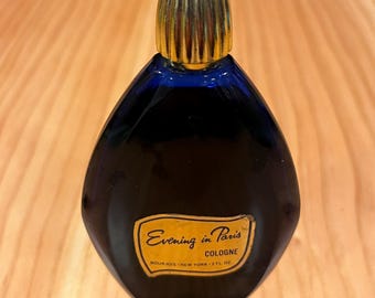 Frasco de colonia Bourjois Cobalt Blue Vintage Evening in Paris (Descatalogado) - 59 ml