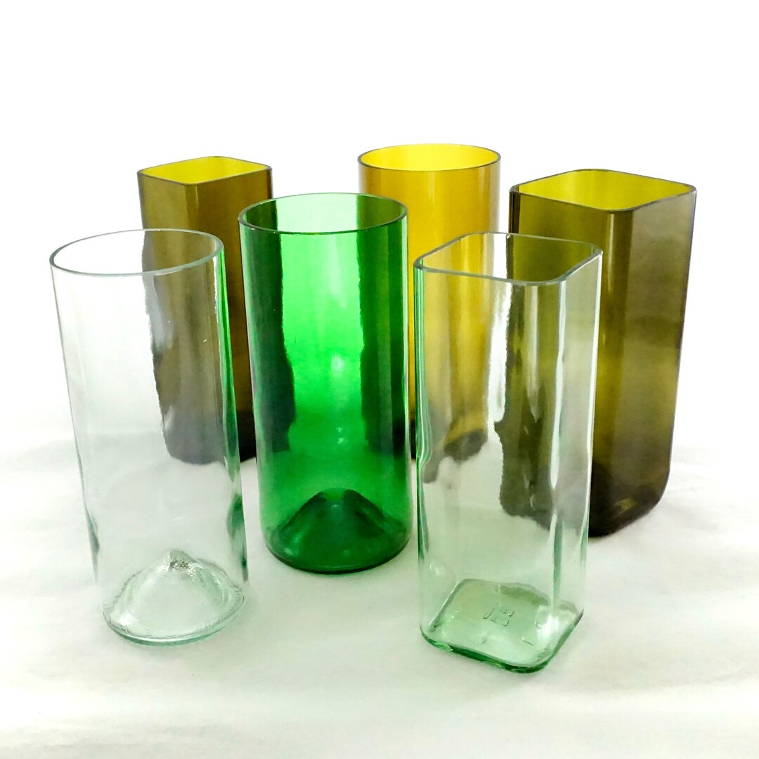 Beautiful view of Upcycled Glass Vases For Flowers