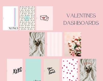 FC Compact Valentines Dashboard Set