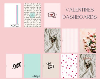 POCKET Valentines Dashboard Set