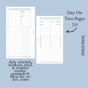 Personal 2.0 Day On Two Page