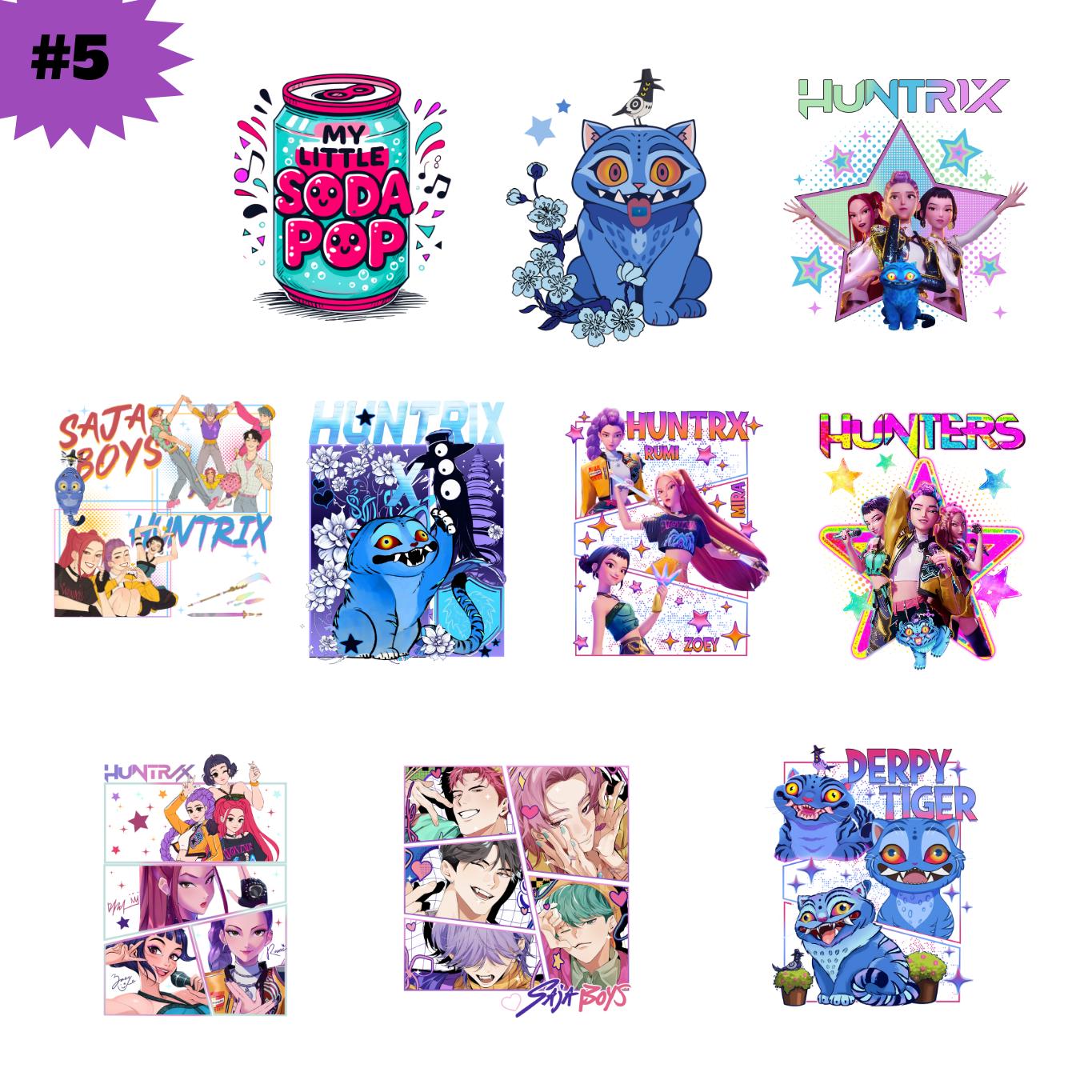 114 Pegatinas K-pop De Vinilo Impermeables | Pack De Stickers De Personajes Anime Para Adolescentes | Ideales Para Decorar Cuadernos, Botellas Y Fundas De Móvil