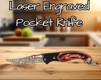 Personalisierte Taschenmesser mit Gravur