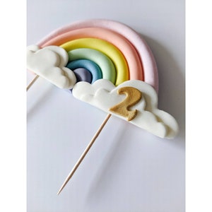 Fondant Pastel Rainbow