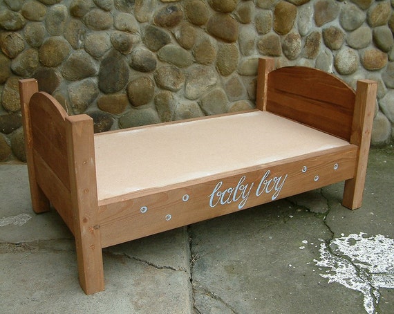 baby wooden bed