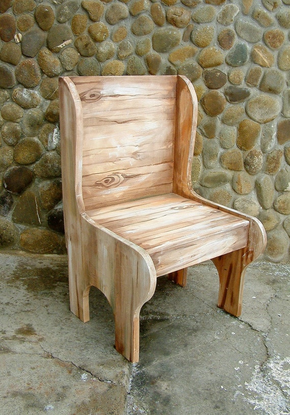 wooden chair for baby