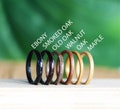 Stackable Wooden Ring, Handmade Wooden Ring product logo