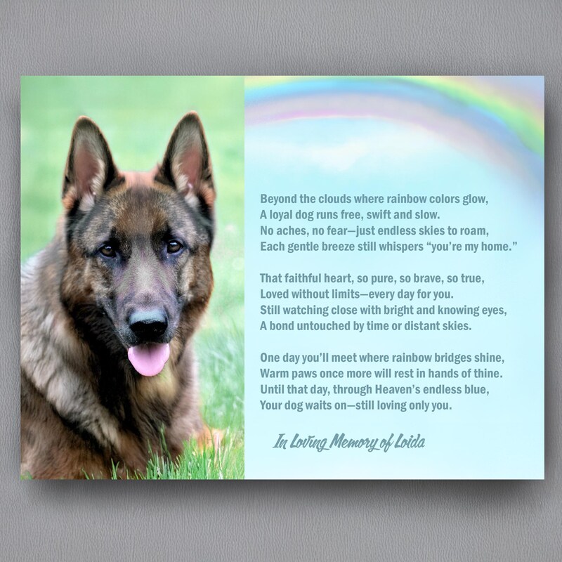 Memorial K9 Plaque - Etsy - Page 4