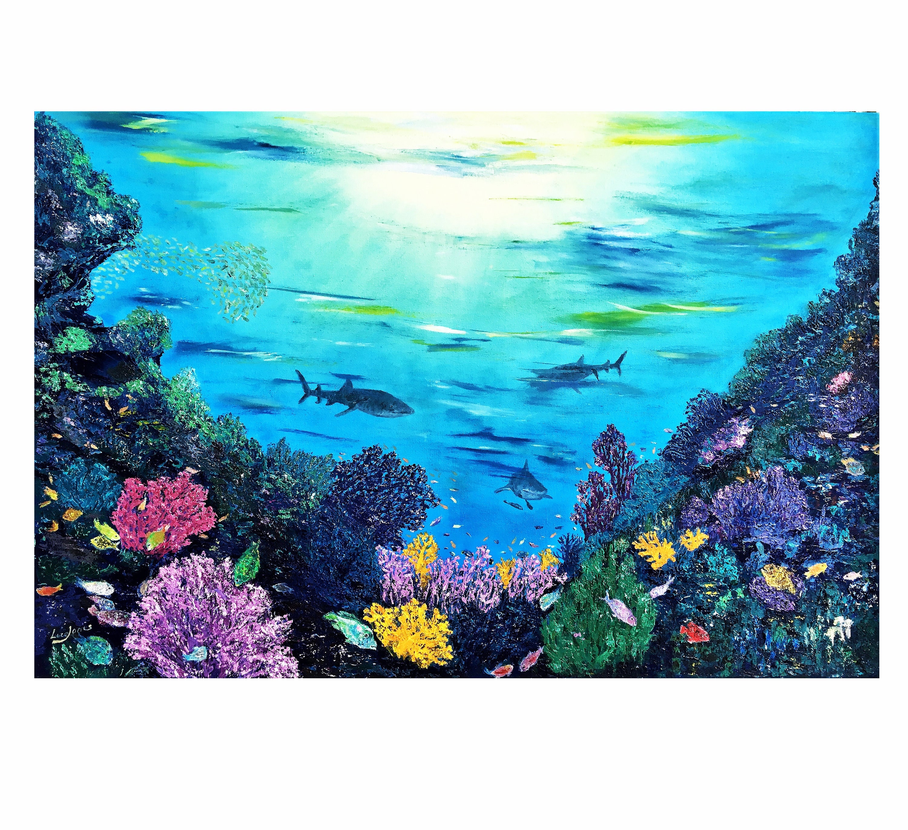 underwater paintings