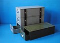 Vintage Veteran Series Metal Index Card Catalog Drawer for storing 5x3 index cards