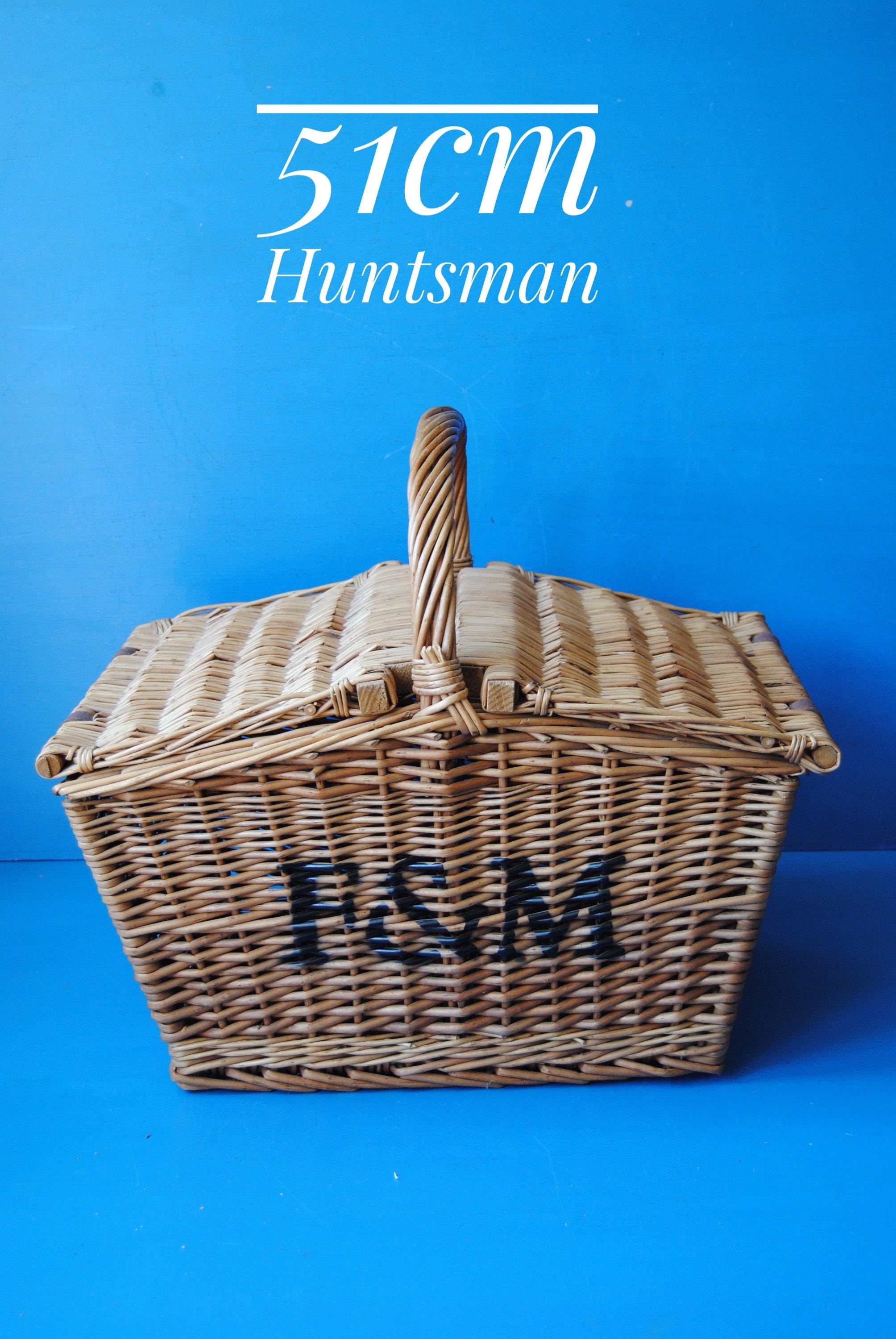 Fortnum and Mason Wicker Hamper Basket: Farmhouse Storage, XL to