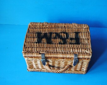 Fortnum and Mason Wicker Hamper Basket: Farmhouse Storage, XL to
