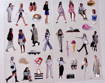 2 Daily Life Stickers Assorted lot B