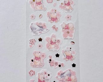 Pegatina de Disney Winnie the Pooh Edición Flor de Cerezo