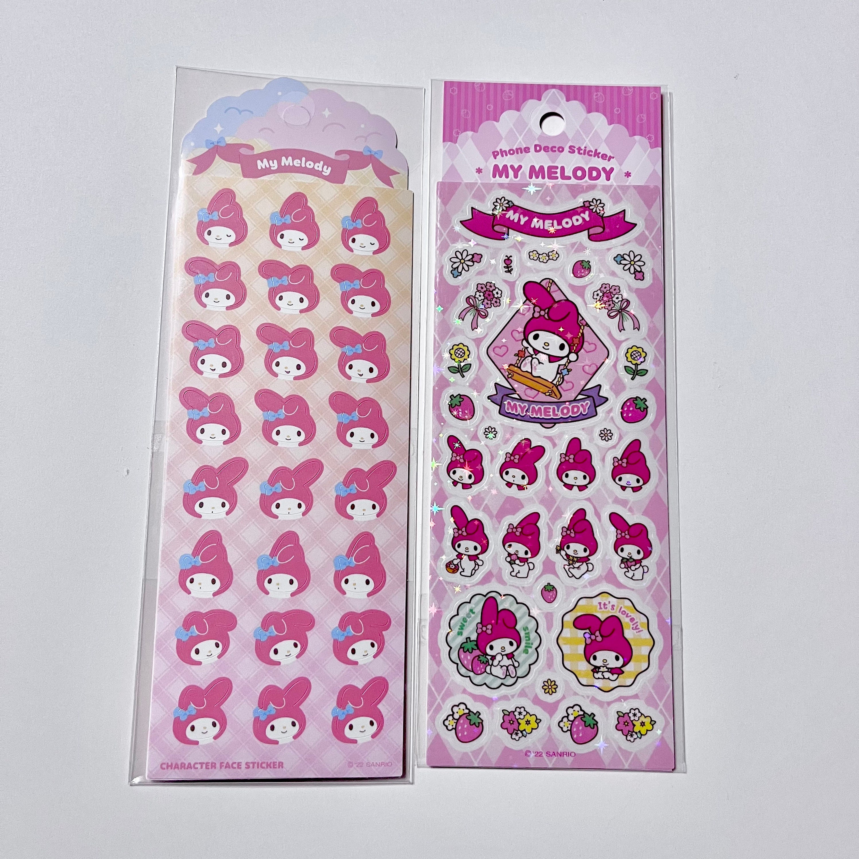 2 Sanrio My Melody Stickers Assorted Lot Official Licensed - Etsy