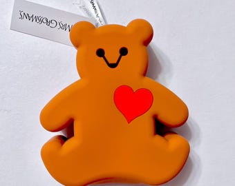 1 Estuche de silicona con diseño del oso pardo de la Sra. Grossman. Producto oficial con licencia. Nuevo con etiqueta.