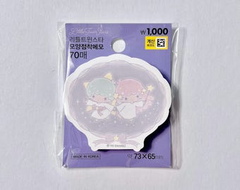 Sanrio Little Twin Stars Sticky Memo Pads Blue  Official Licensed