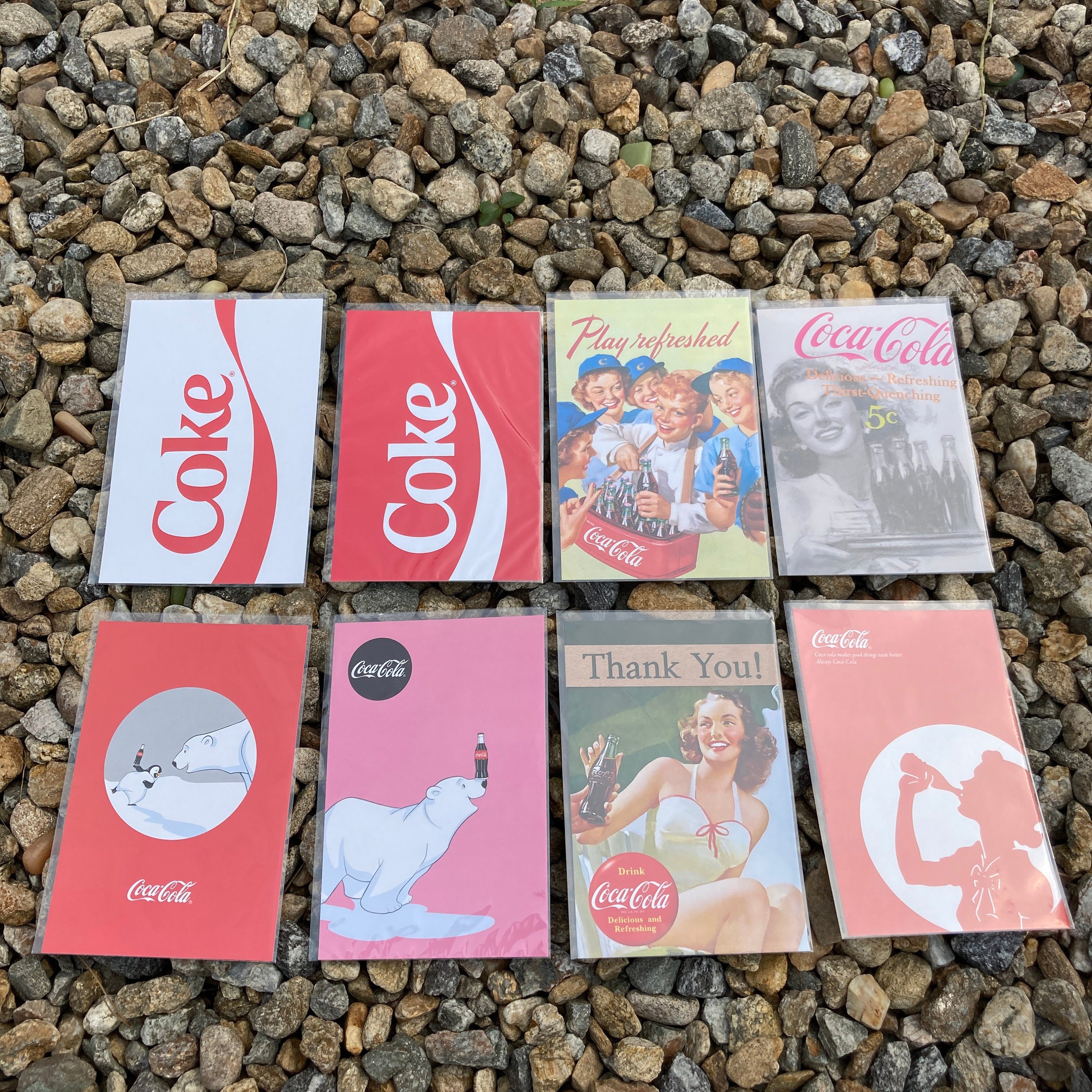 Coca cola trading cards - Etsy 日本