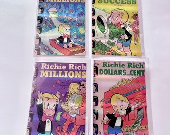 Richie Rich Hologram Postcards lot Official Licensed