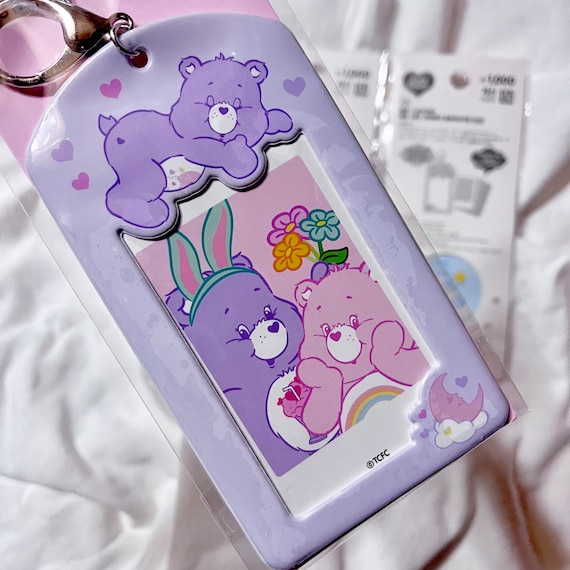 3 Care Bears Photocard Keyring Official Licensed NIP New Design - Etsy