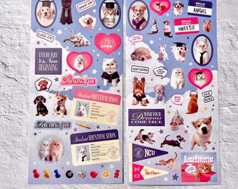 2 Pet Friends theme stickers