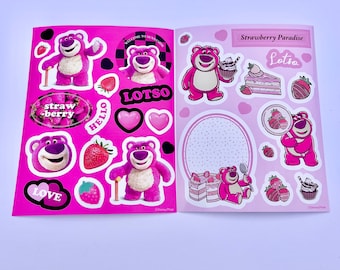 2 Toy Story Lotso Stickers