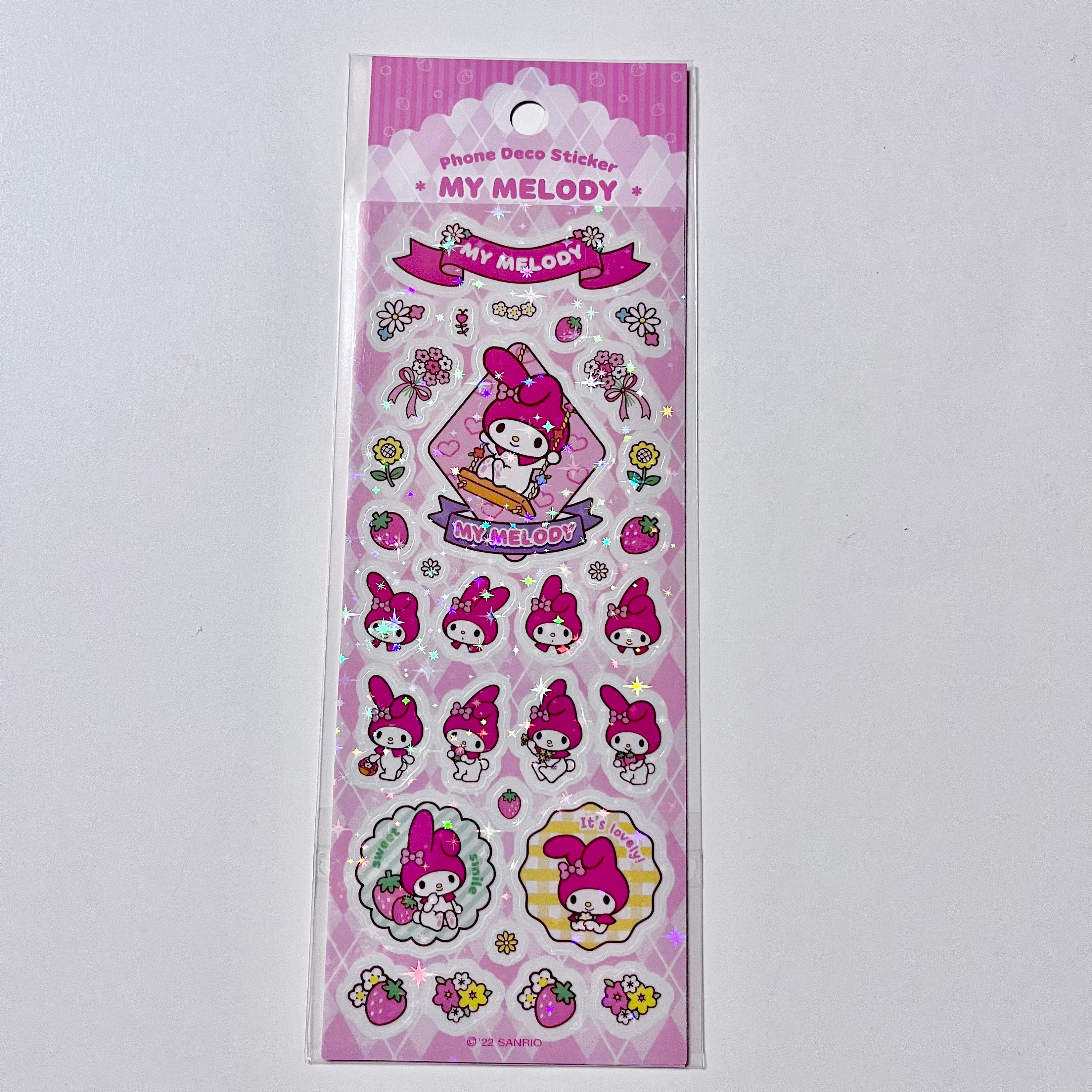 2 Sanrio My Melody Stickers Assorted Lot Official Licensed - Etsy