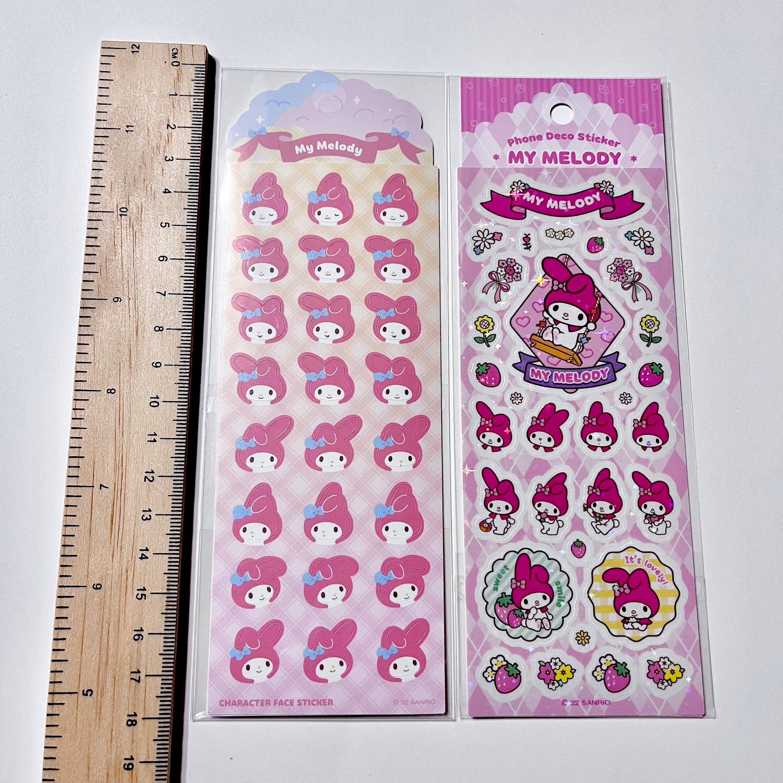 2 Sanrio My Melody Stickers Assorted Lot Official Licensed - Etsy