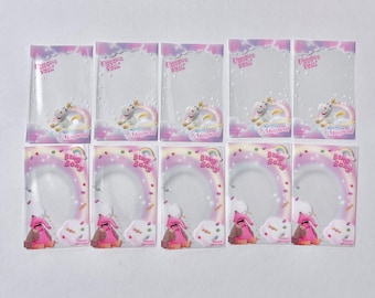 10pcs Disney Pixar Bing Bong Buttercup Photocard Sleeves