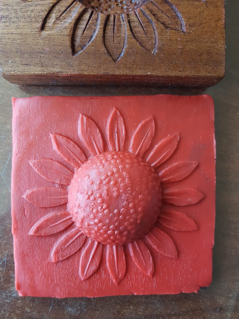 Sunflower Shaped Wooden Ravioli Mold Pasta Tool Wooden Pasta Etsy