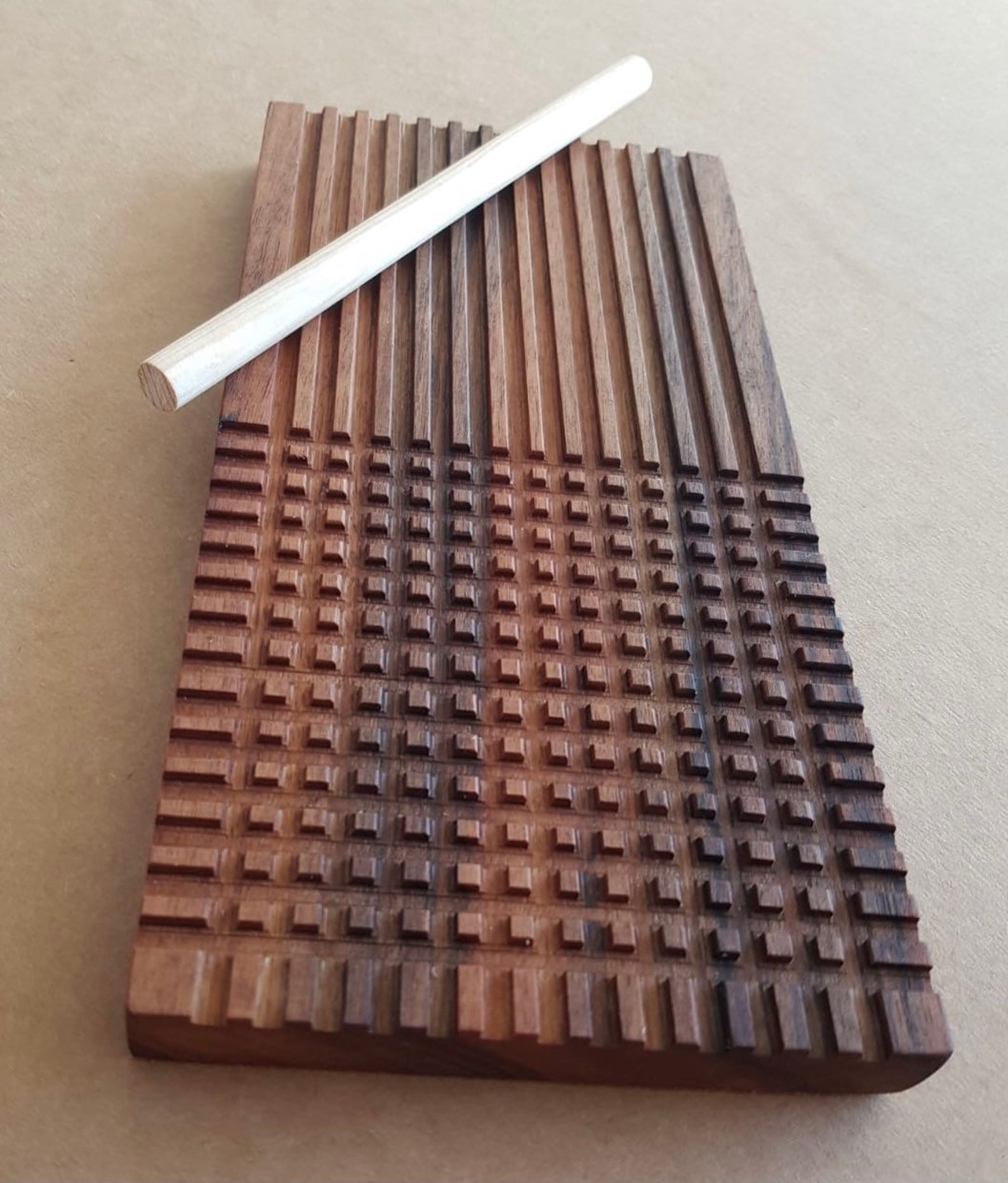 Hand Made Wooden Pasta Board Gnocchi Board Cavatelli Board Etsy