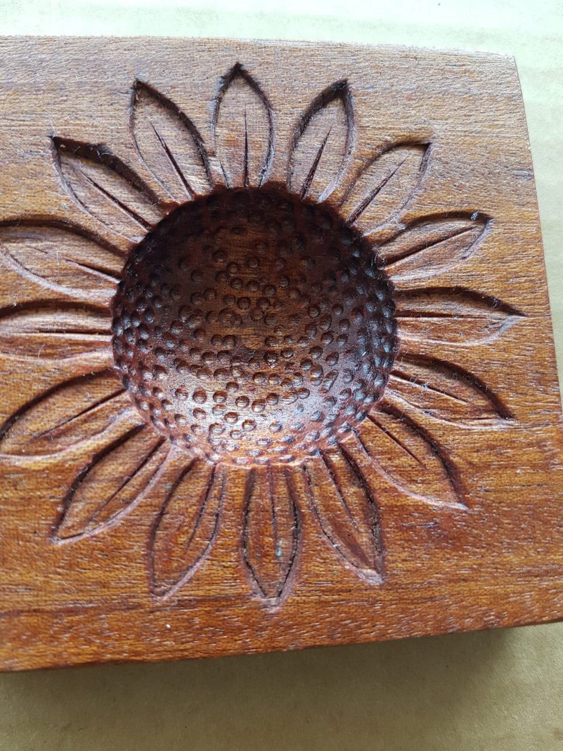Sunflower Shaped Wooden Ravioli Mold Pasta Tool Wooden Pasta Etsy