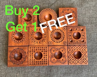 Buy 2 Get 3rd Mold for free. (2+1) Ravioli Molds, READ BEFORE: To get the free mold, you need to order 2 molds