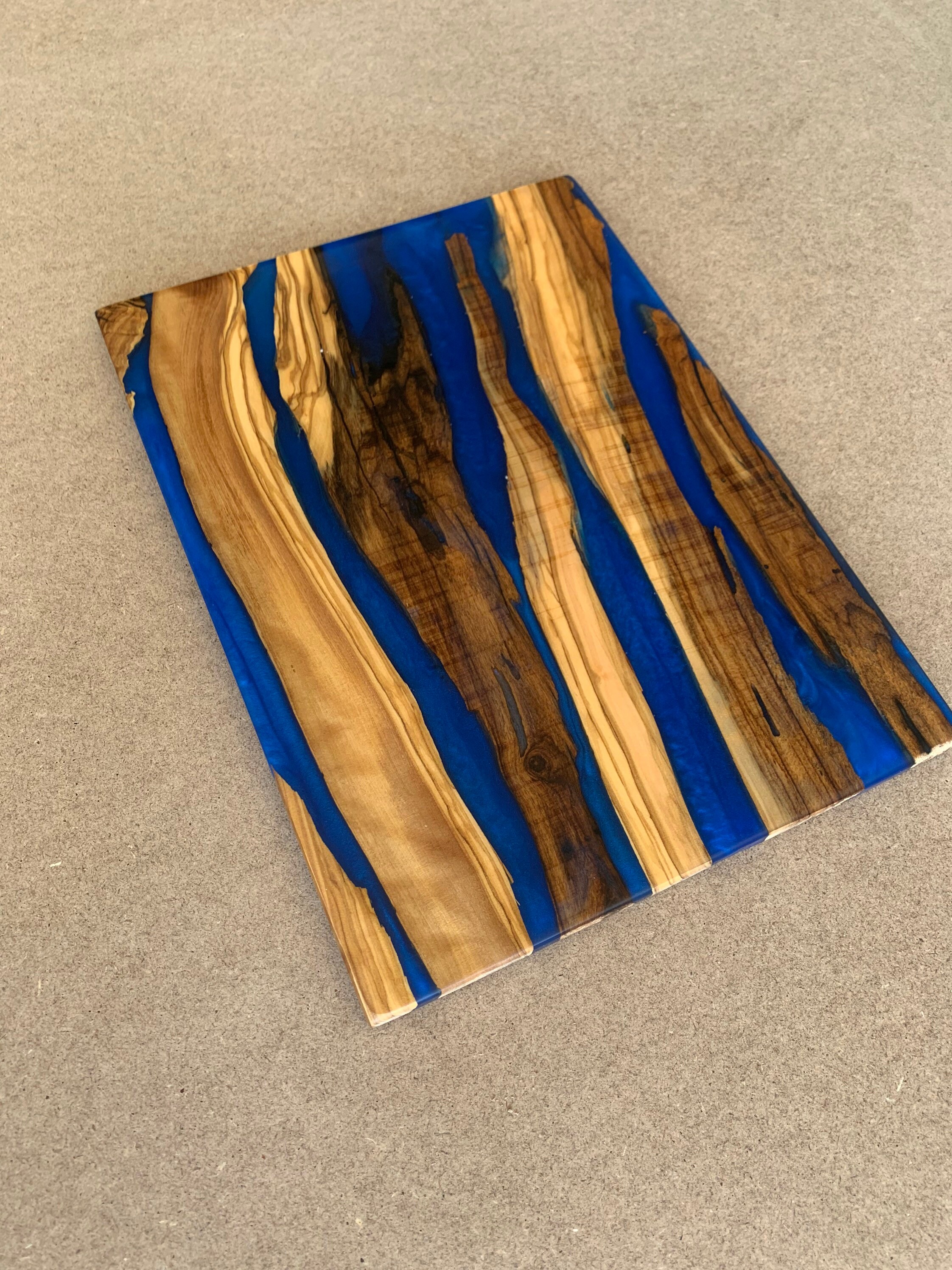 Wood and Resin Table Mat Resin Table Mat Etsy