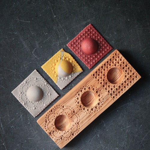 Geometrical Ravioli Mold Wooden Ravioli Mould Etsy