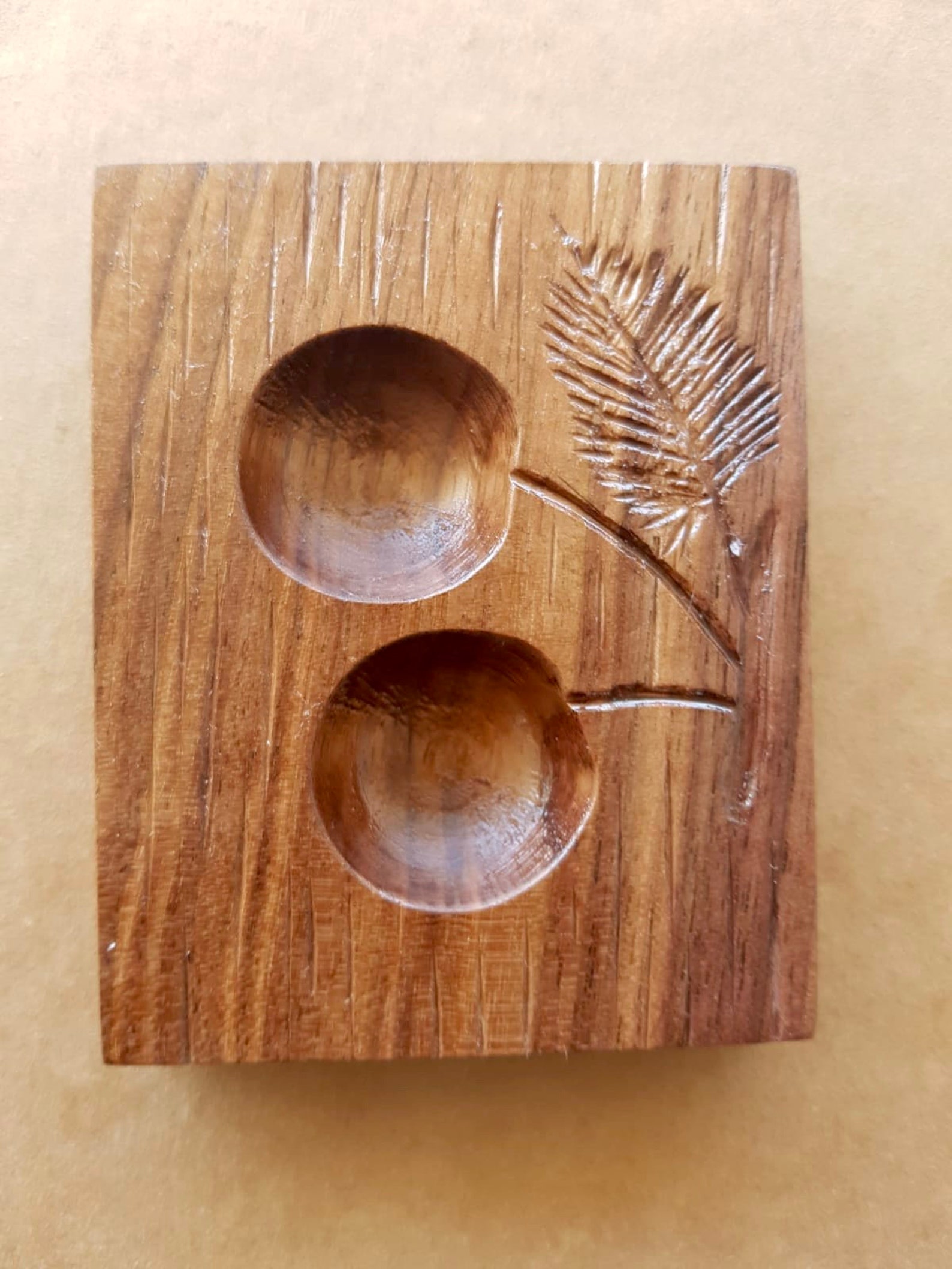 Cherry Shaped Ravioli Mold Hand Carved Wooden Ravioli Mold Etsy