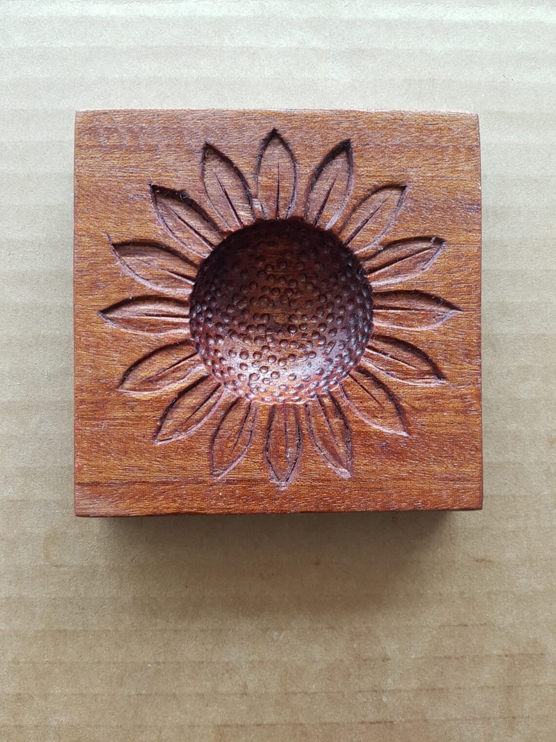 Sunflower Shaped Wooden Ravioli Mold Pasta Tool Wooden Pasta Etsy