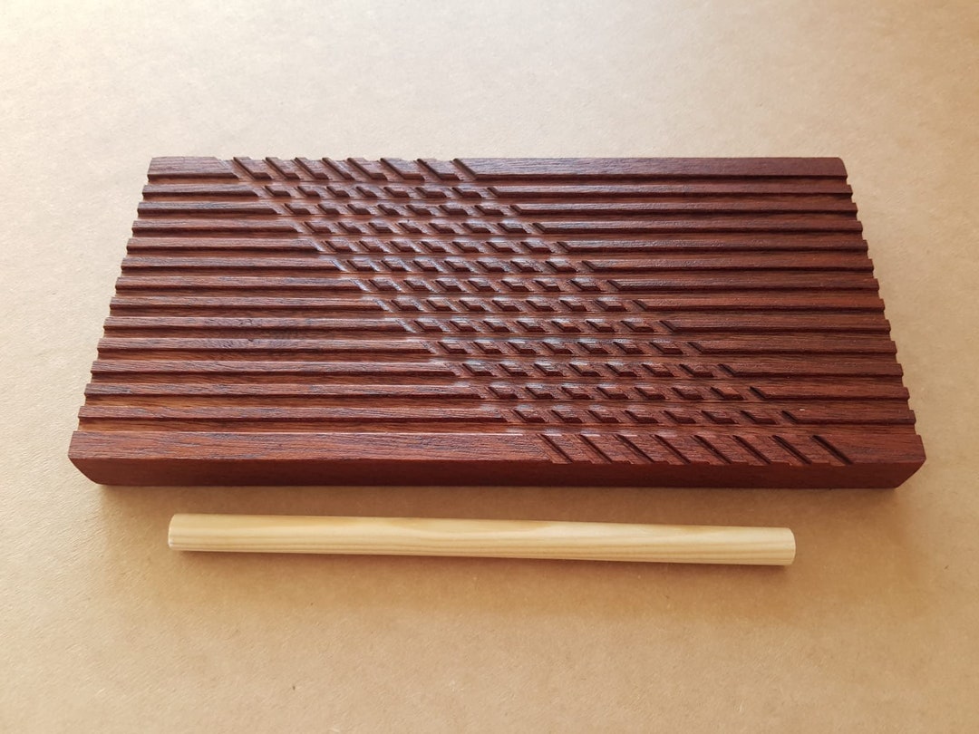 Hand Made Wooden Pasta Board, Gnocchi Board, Cavatelli Board