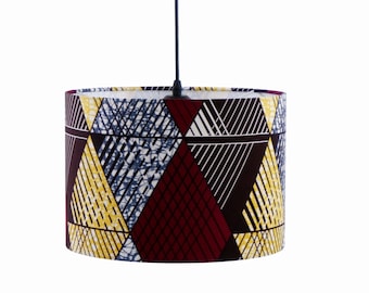 Geometric Patterned Lampshade