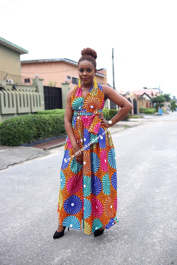 african infinity dress